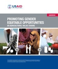 promoting gender equitable opportunities in agricultural ... - weman