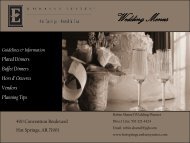 Wedding Menus (PDF) - Embassy Suites