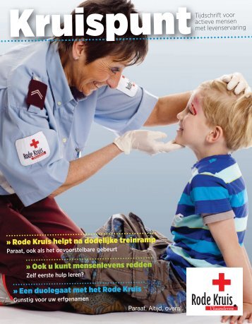 het magazine Kruispunt - Rode Kruis-Vlaanderen