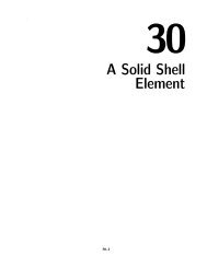 30 A Solid Shell Element