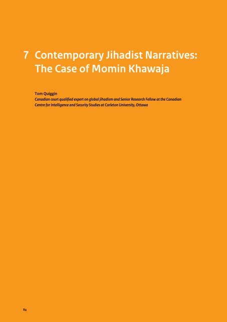 Countering Violent Extremist Narratives