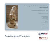 Preeclampsia/Eclampsia - Program website - Path