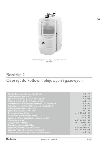6. 02_osprzet_do_kotlowni_olejowych_i_gazowych.pdf - Buderus