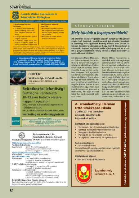 HOVA TOVÃBB? - Savaria FÃ³rum