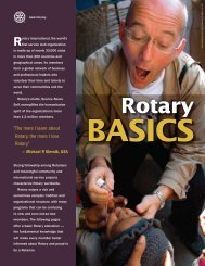 Rotary Basics (pdf) - ClubRunner