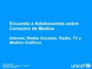 Encuesta sobre el consumo de medios - Escritorio Familias