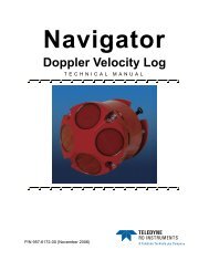 Navigator Doppler Velocity Log