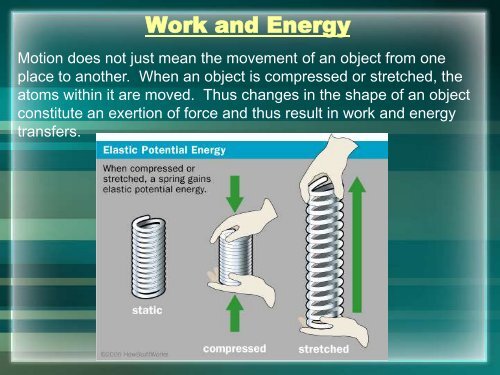 Physics Lesson11 Work and Energy Powerpoint