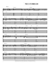 Nicas Dream.ptb - Guitar Jazz Tabs