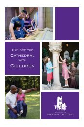 Explore the Cathedral with Families and Children - Washington ...