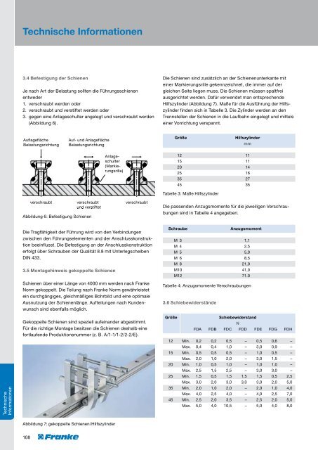 WÃ¤lzlager Linearsysteme