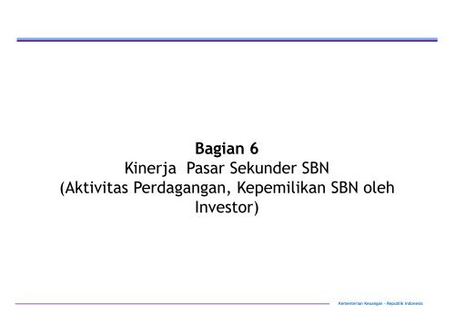 BSPUN (Govt Debt Profile) edisi Mei 2014