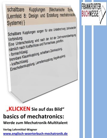 basics of mechatronics: Werde zum Mechatronik-Multitalent