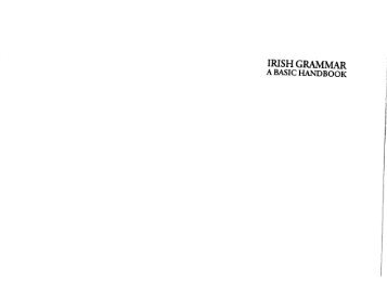 Irish Grammar - A Basic Handbook.pdf - Cryptm.org