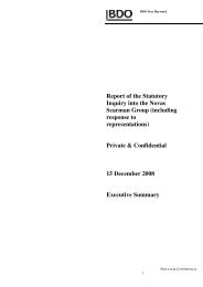 Report of the Statutory Inquiry into the Novas Scarman ... - Wikileaks