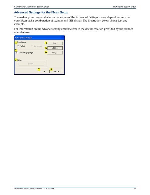 Transform Scan Center User's Guide - Bottomline Technologies