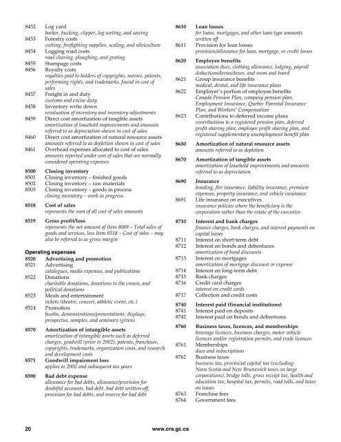 Guide to the General Index of Financial Information ... - New Learner