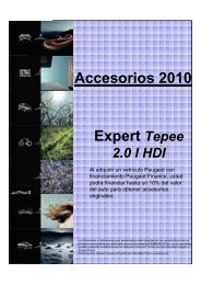 Catalogo Accesorios 2010 Expert Tepee Web - Peugeot MÃ©xico