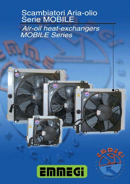 Scambiatori Aria-olio Serie MOBILE - Emmegi Heat Exchangers