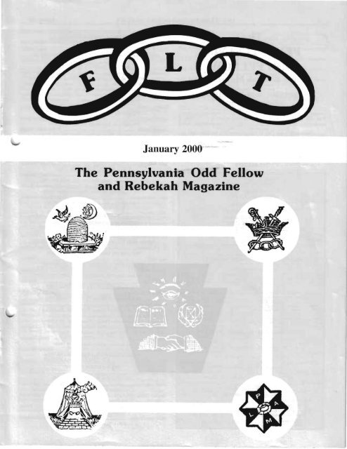 Jan - Grand Lodge of Pennsylvania, Independent Order of Odd ...