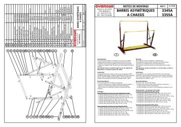Notice de montage (Pdf - 197 Ko) - Gymnova