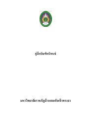 บัณฑิตนิพนธ์ - มหาวิทยาลัยราชภัฏบ้านสมเด็จเจ้าพระยา