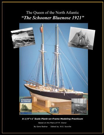 âThe Schooner Bluenose 1921â - Model Ship Builder