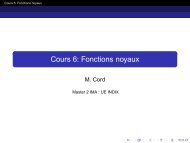 Cours 6: Fonctions noyaux - IA