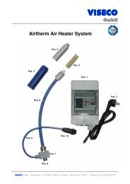 Airtherm Air Heater System - VISECO GmbH