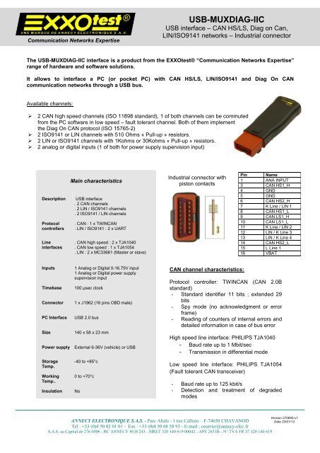 DS_USB-MUX-DIAG-IIC_EN - Exxotest