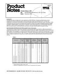 Product Note 3.106 Re: Standard Pipe Perforations (4Ã¢Â€Â³-60Ã¢Â€Â³ N-12 ...