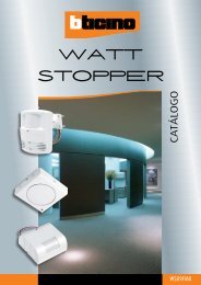 1 Watt Stopper 09.pdf - BTicino