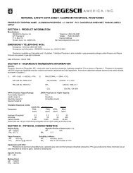 MATERIAL SAFETY DATA SHEET: ALUMINUM PHOSPHIDE ...