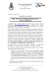 imu, tutte le informazioni sulla nuova imposta - Comune di Fiumicino