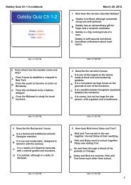 Gatsby Quiz Ch 1-2.notebook - Lake Mills Area School District