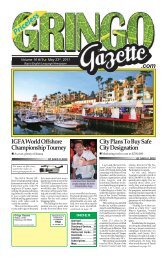 May 23rd, 2011 - the Gringo Gazette