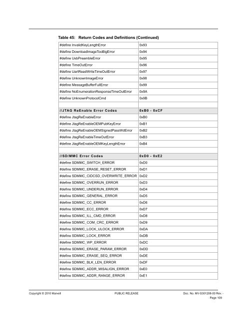 PXA3xx Boot ROM Reference Manual - Marvell