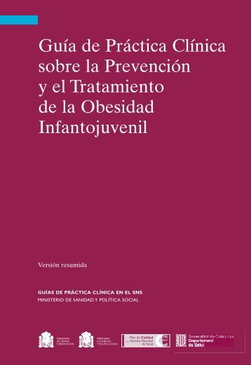 GPC Obesidad Infantojuvenil - GuÃ­aSalud