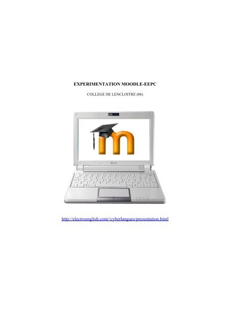 EXPERIMENTATION MOODLE-EEPC http://electroenglish.com ...