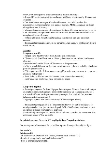 EXPERIMENTATION MOODLE-EEPC http://electroenglish.com ...