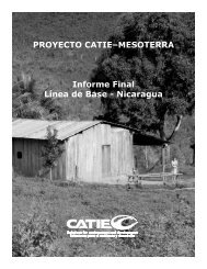 PROYECTO CATIEâMESOTERRA Informe Final LÃ­nea de Base ...