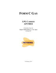 FORM C GAS - Petredec