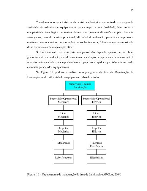 manutenção de equipamentos em empresa siderúrgica - Ppga.com.br