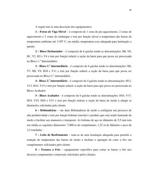 manutenção de equipamentos em empresa siderúrgica - Ppga.com.br