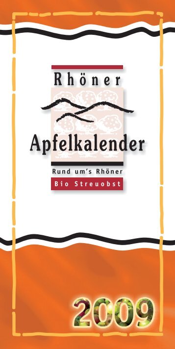 Beratung und Baumkauf - Rhöner Apfelinitiative e.V.