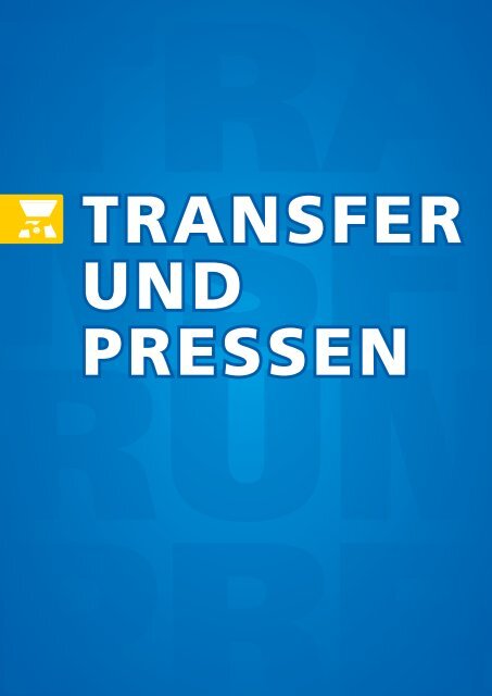Transfer und Pressen - Schulzeshop.com