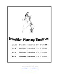 Transition focus area: 12 to 13 yr. olds Sec 2 - Champlain Valley ...