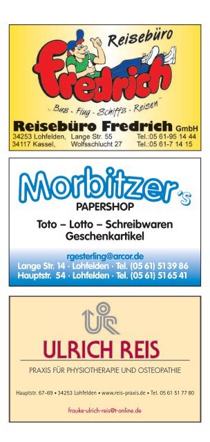 Toto – Lotto – Schreibwaren Geschenkartikel ... - Lohfelden