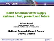North American water supply systems : Past, present and future ...