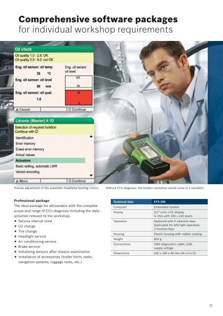 Innovativ and liabl: Professional electronic control unit diagnosis ...